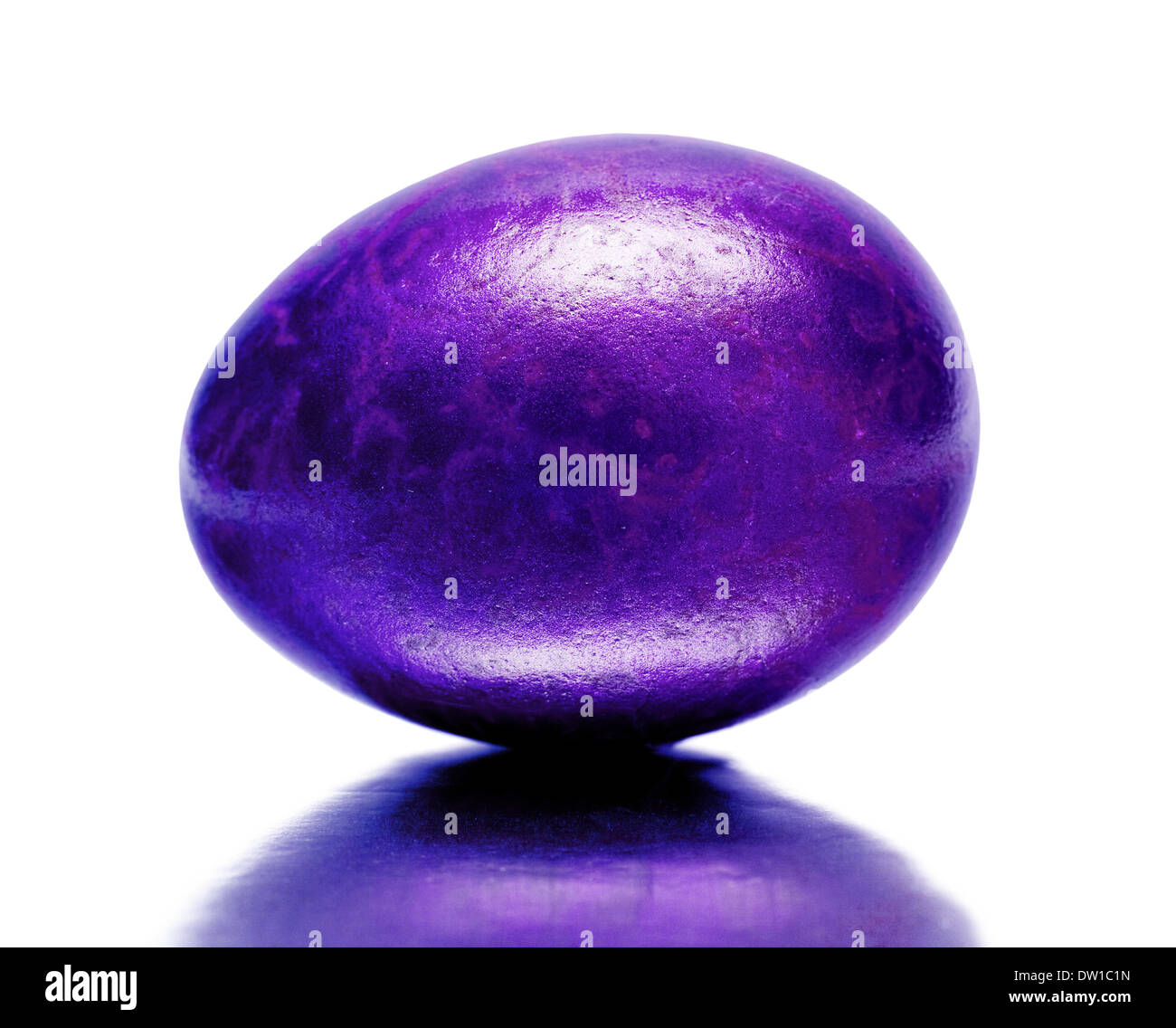 Easter egg isolated on white background Stock Photo - Alamy