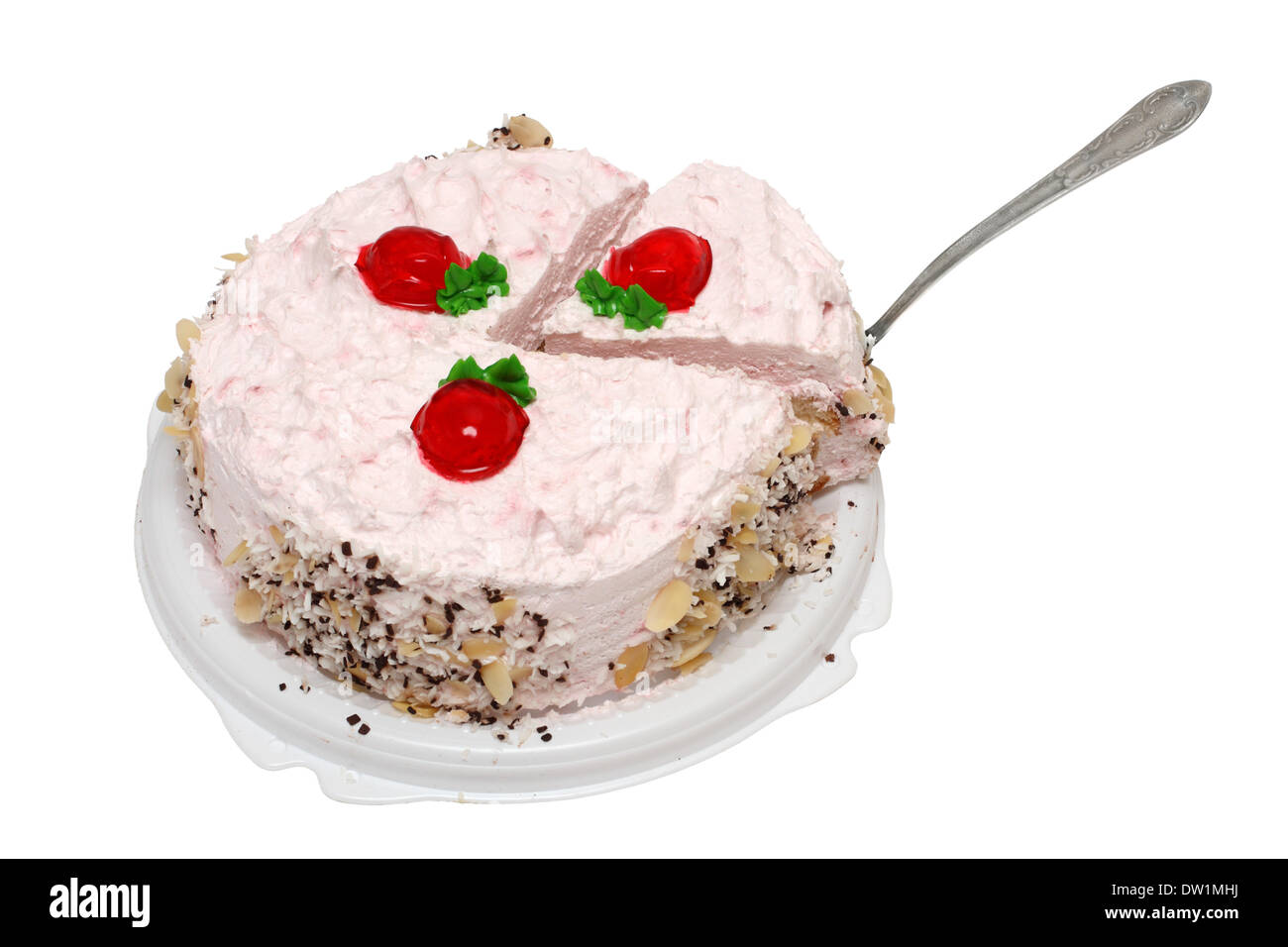 sweet strawberry cake Stock Photo - Alamy