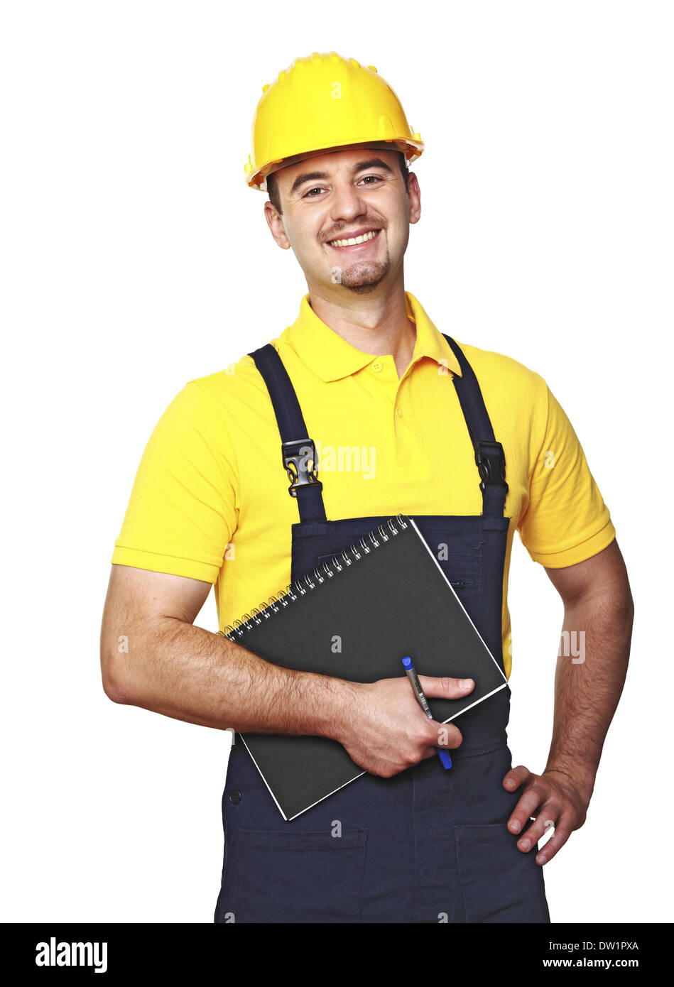 smiling-manual-worker-stock-photo-alamy