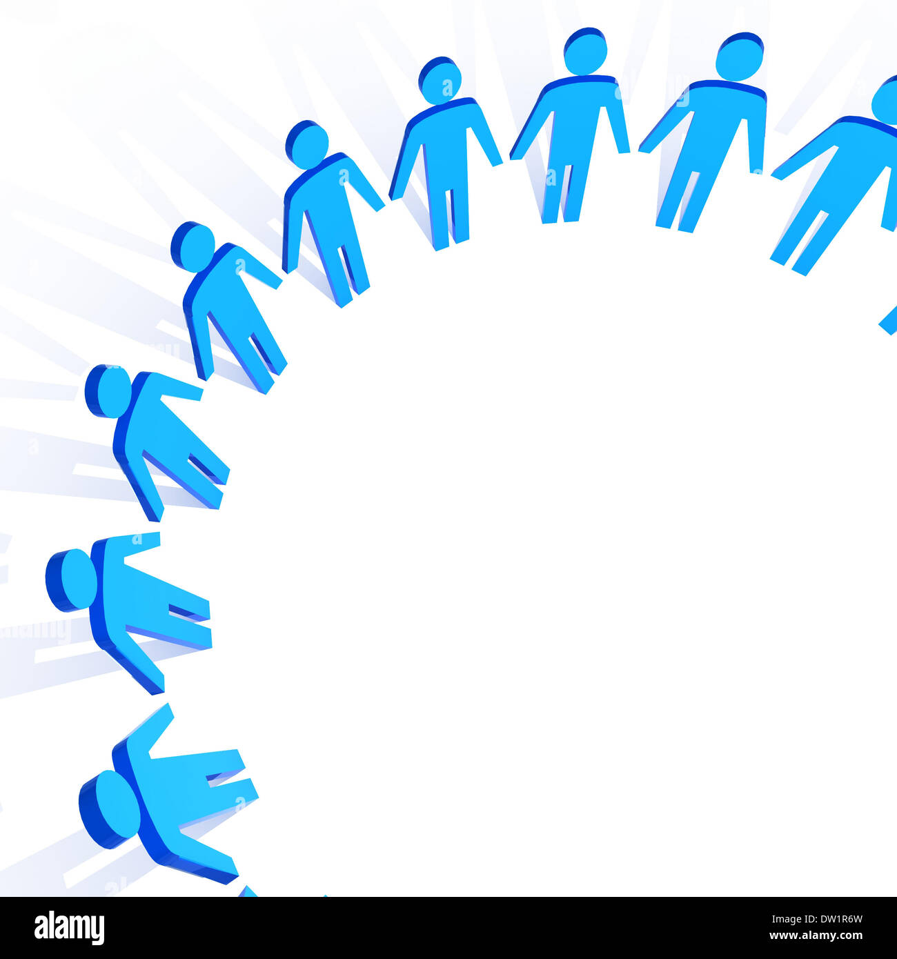 circle of people Stock Photo - Alamy