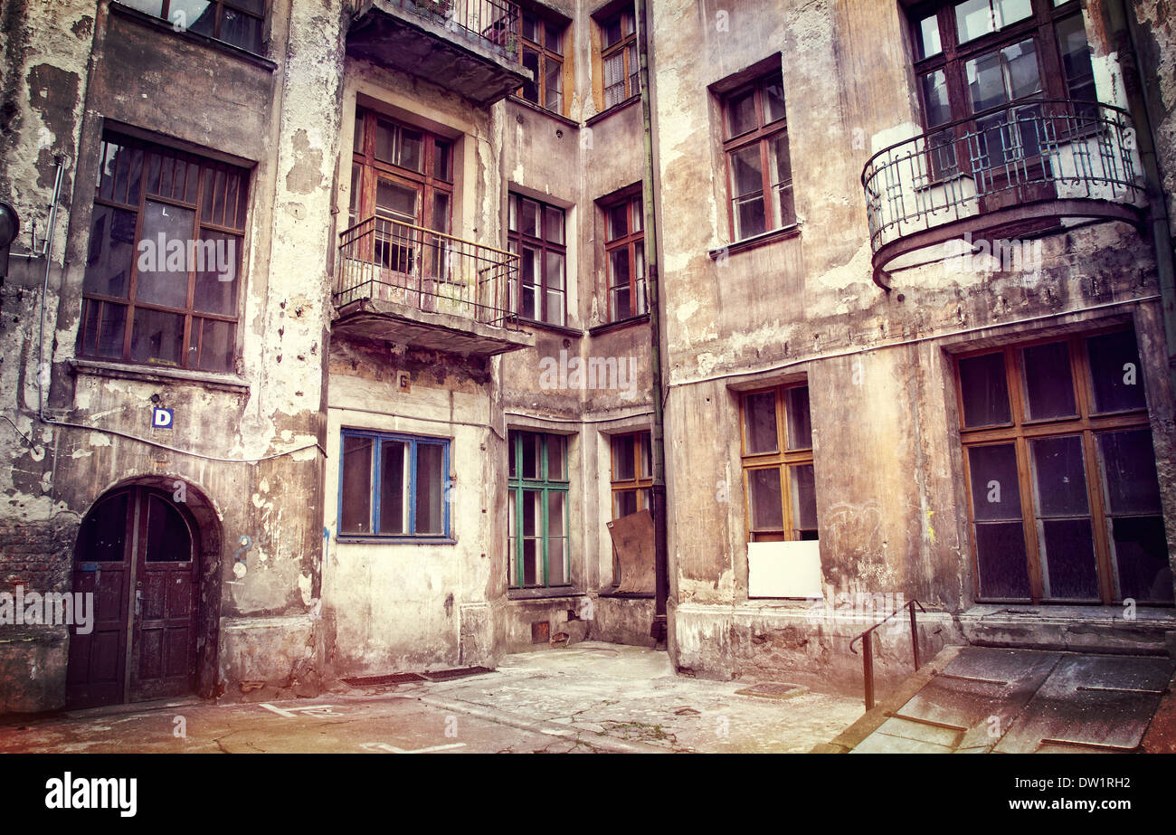 house in lodz poland Stock Photo Alamy