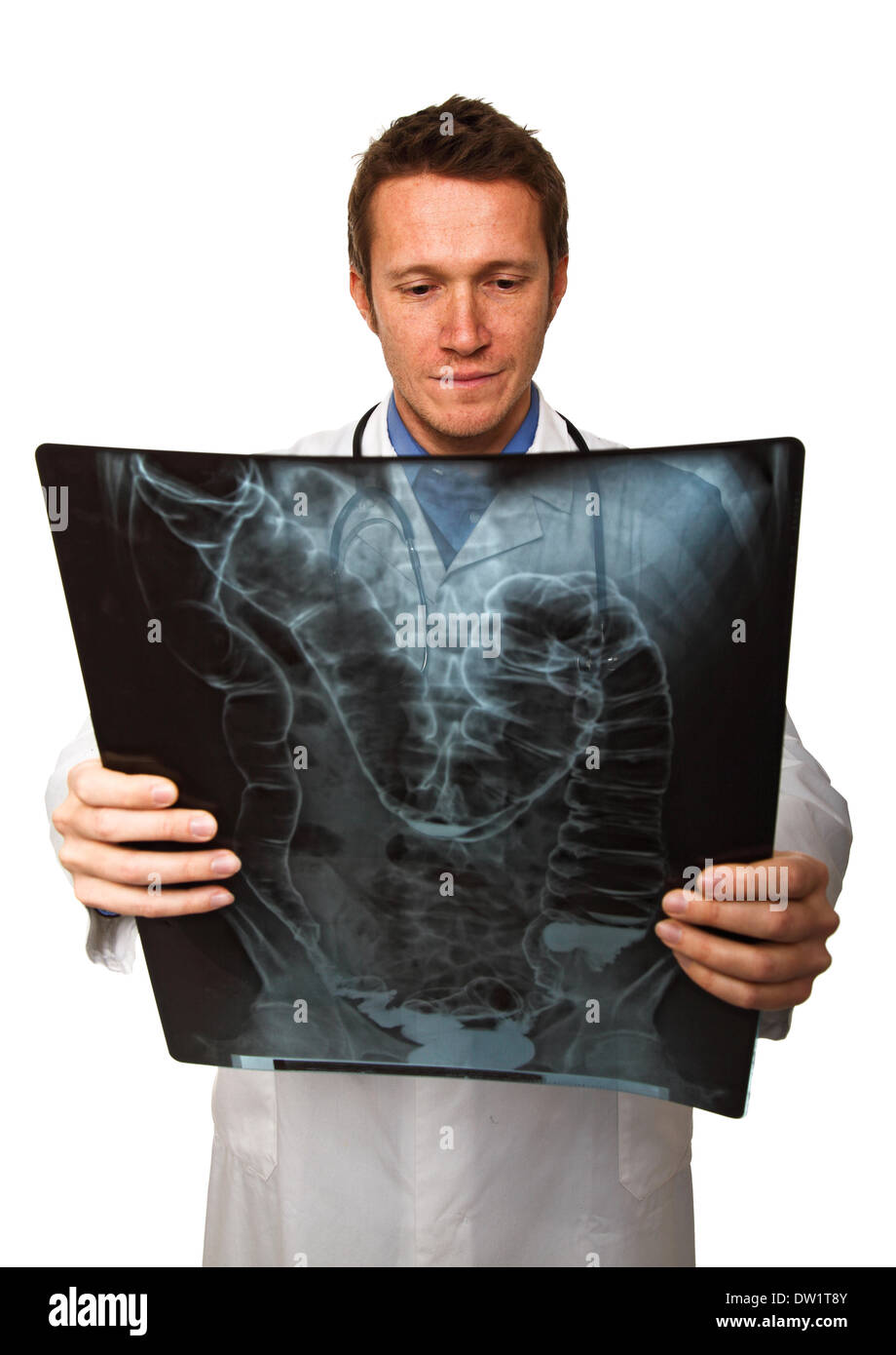 doctor check xray Stock Photo Alamy