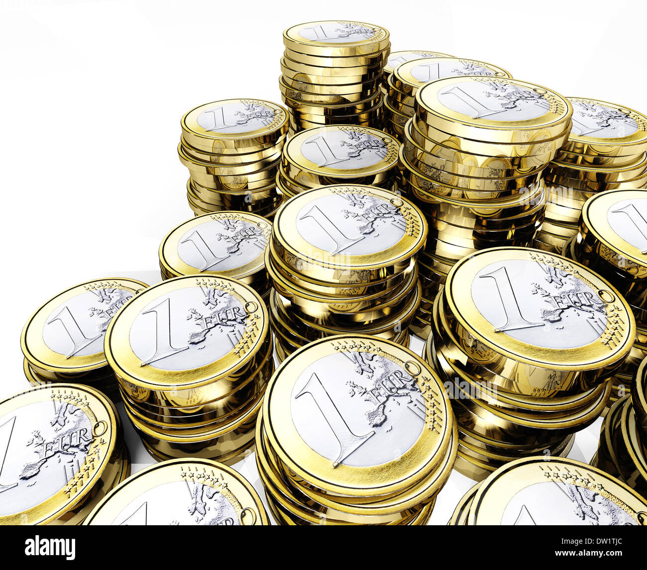 Shiny euro hi-res stock photography and images - Alamy