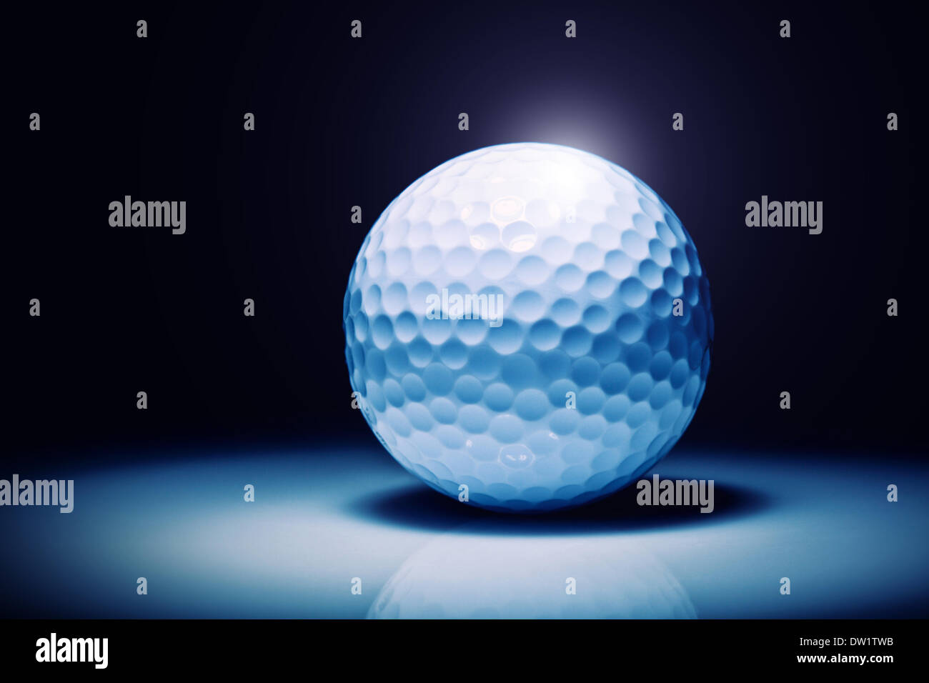 golf ball Stock Photo