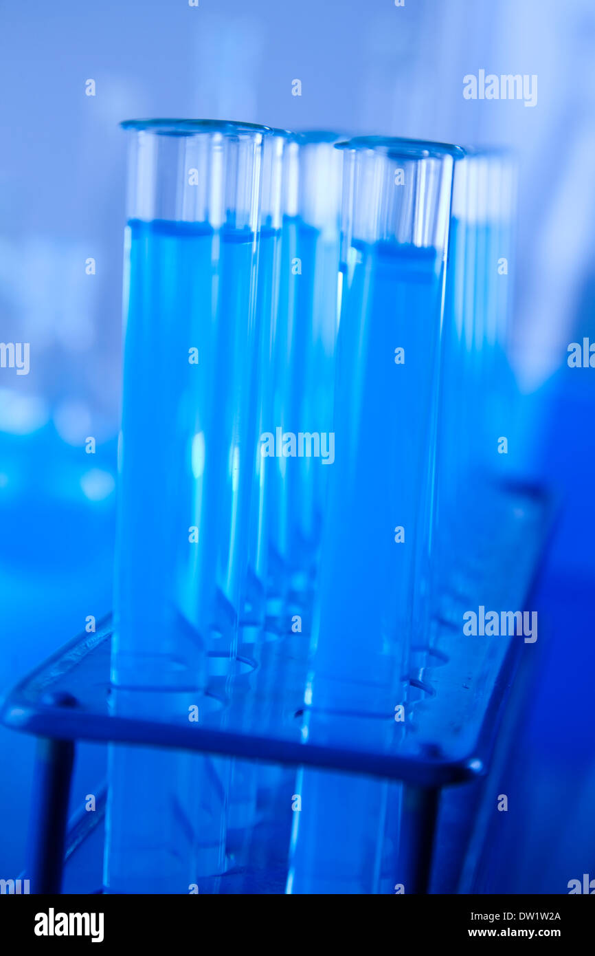 Laboratory glass, Chemistry science formula Stock Photo Alamy