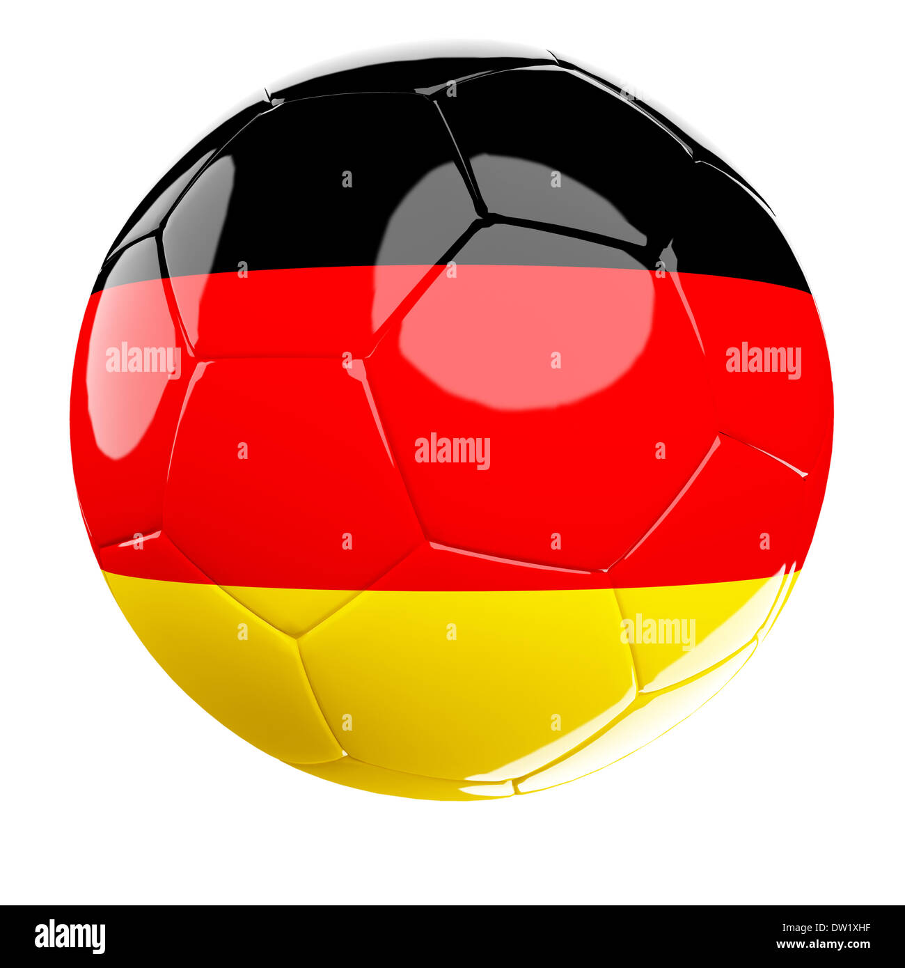 soccer ball of germany Stock Photo Alamy