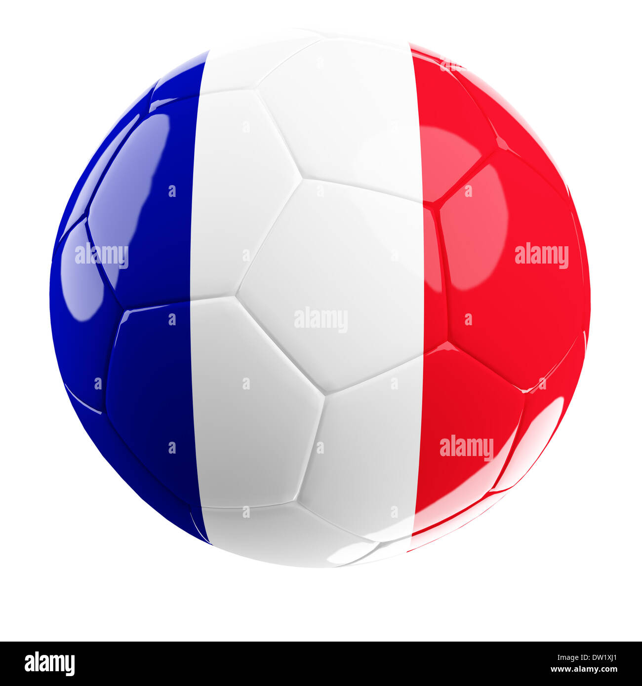 soccerball of france Stock Photo