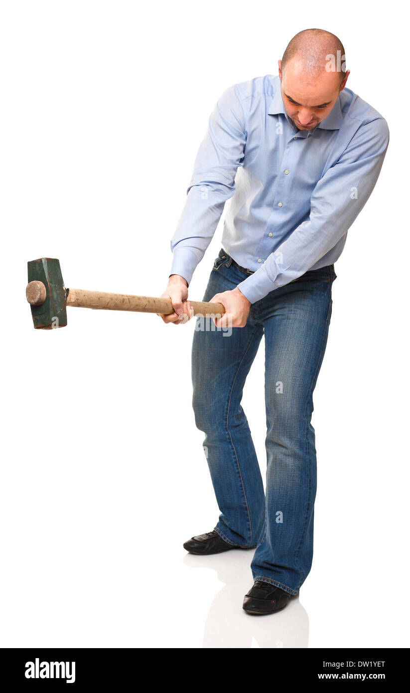 Action Hammer High Resolution Stock Photography and Images - Alamy