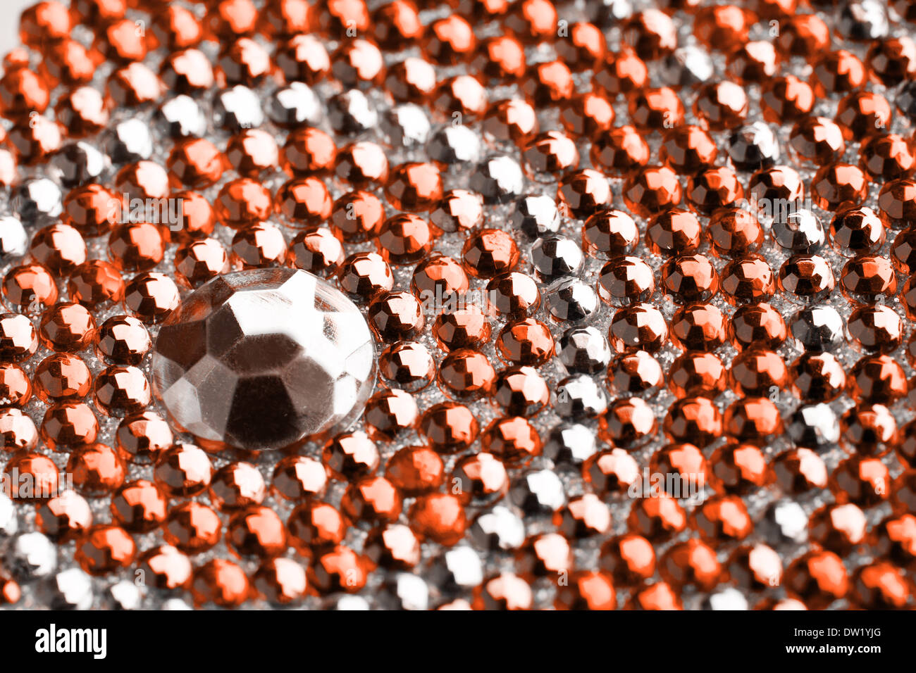 orange and silver texture with crystals Stock Photo - Alamy