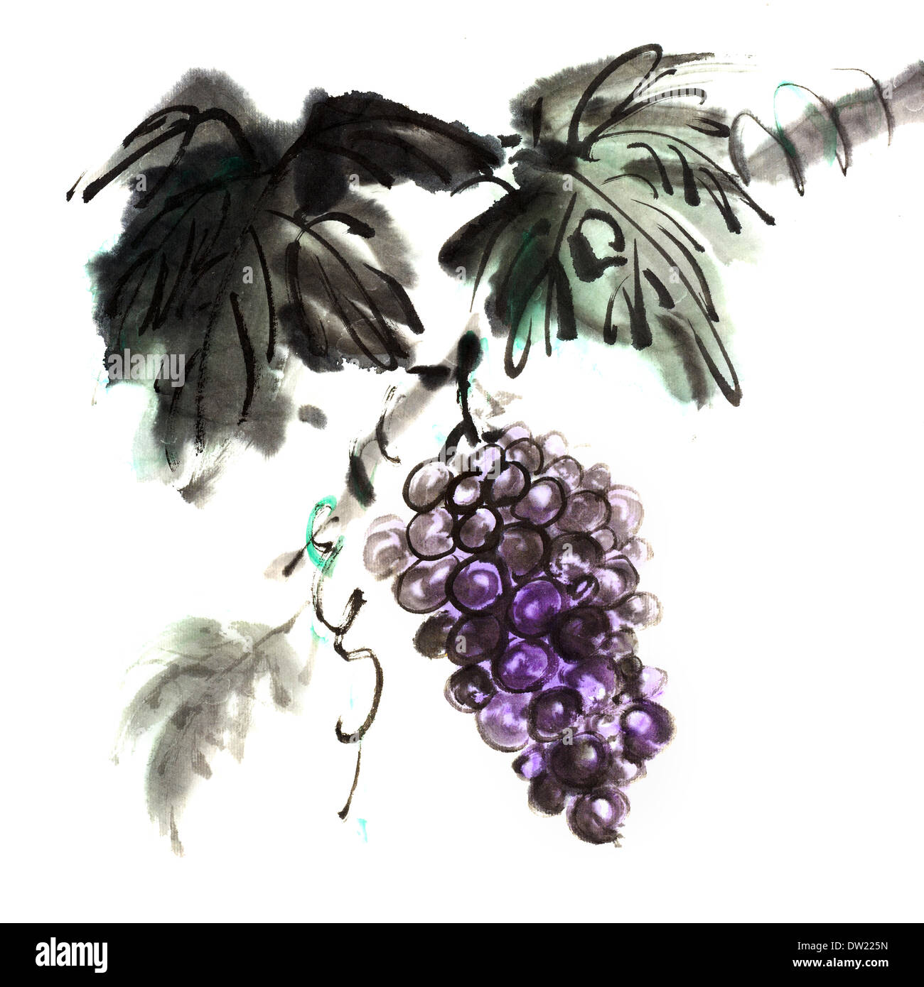 Traditional landscape design Cut Out Stock Images &amp; Pictures - Alamy