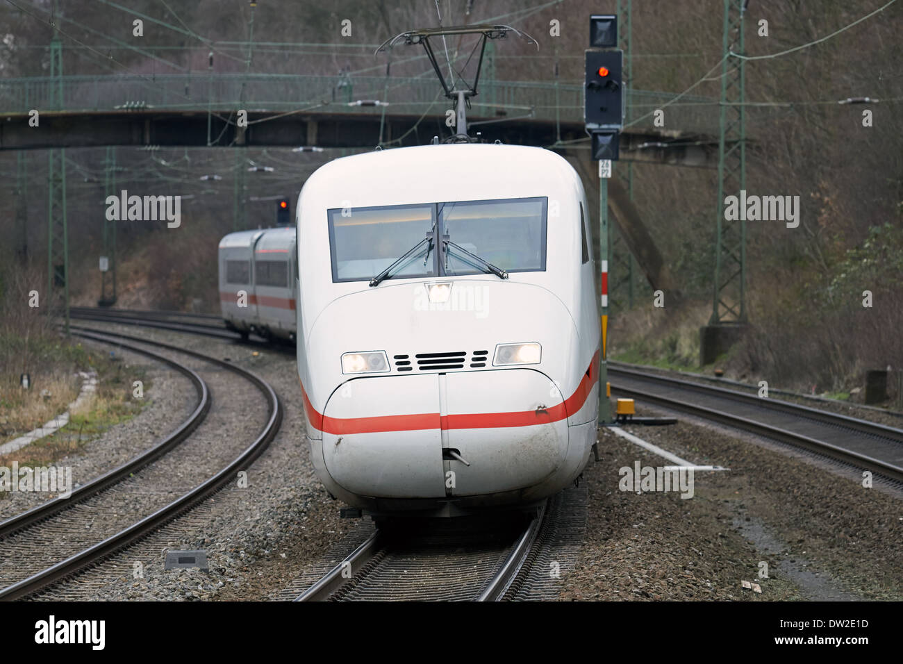 ICE-2 passenger train Germany Stock Photo
