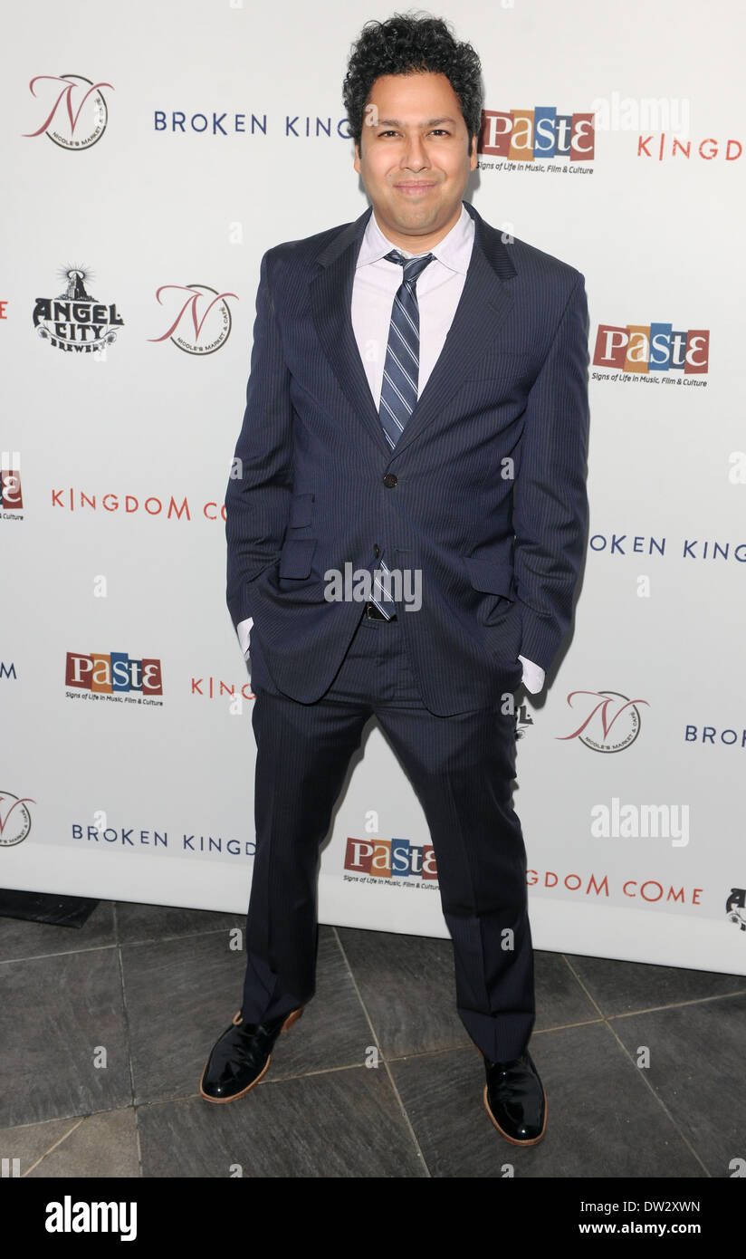 Dileep Rao The world premiere of the 'Kingdom Come' at the Harmony Gold Theater - Arrivals Los Angeles, California - 02.10.12 Featuring: Dileep Rao When: 02 Oct 2012 Stock Photo