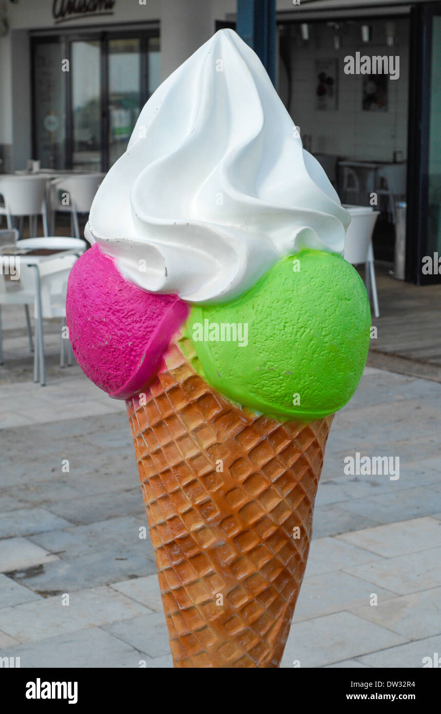 Ice cream Cascais Portugal Stock Photo Alamy