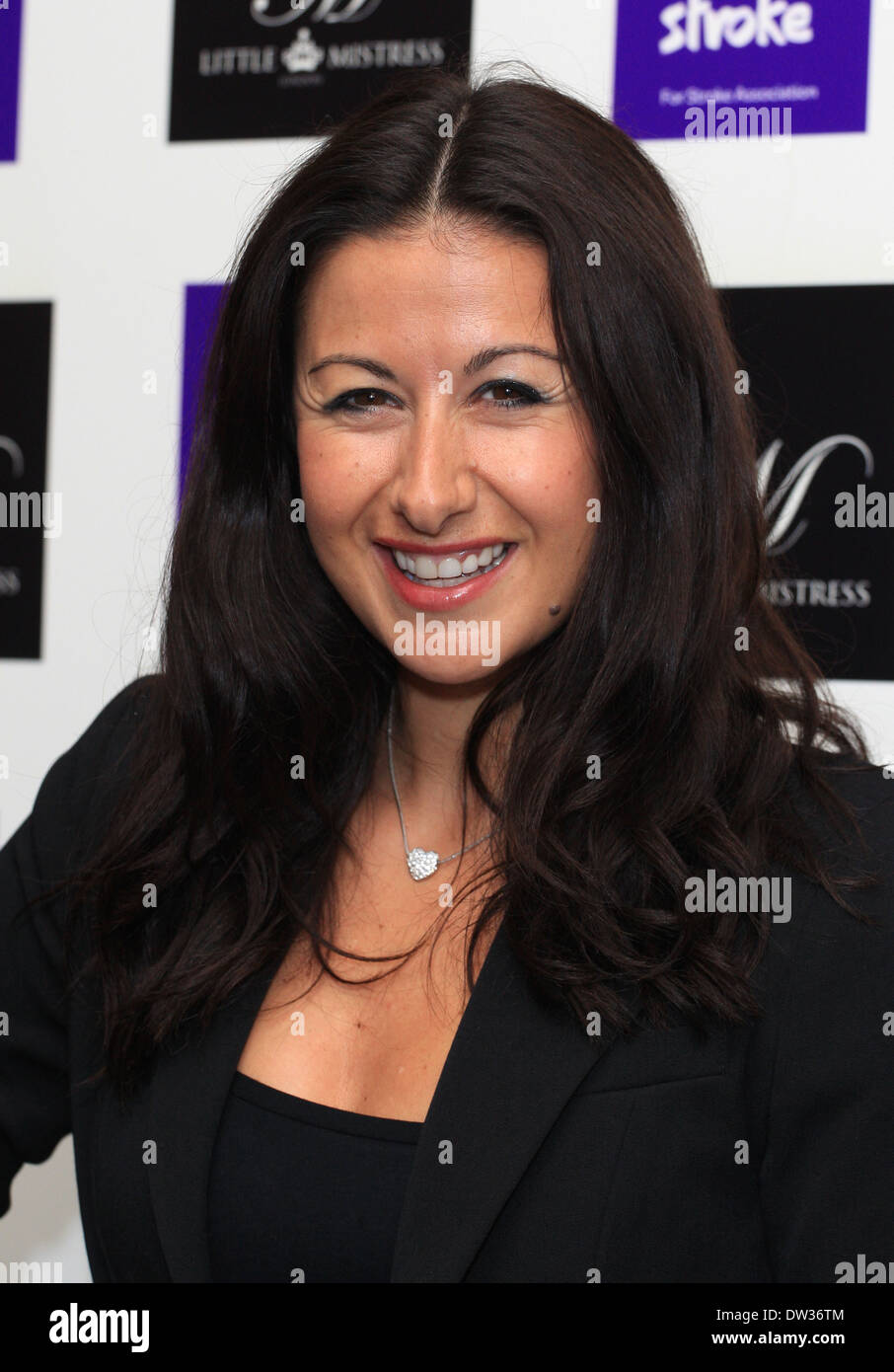 Hayley Tamaddon Style For Stroke by Nick Ede - launch party held at No