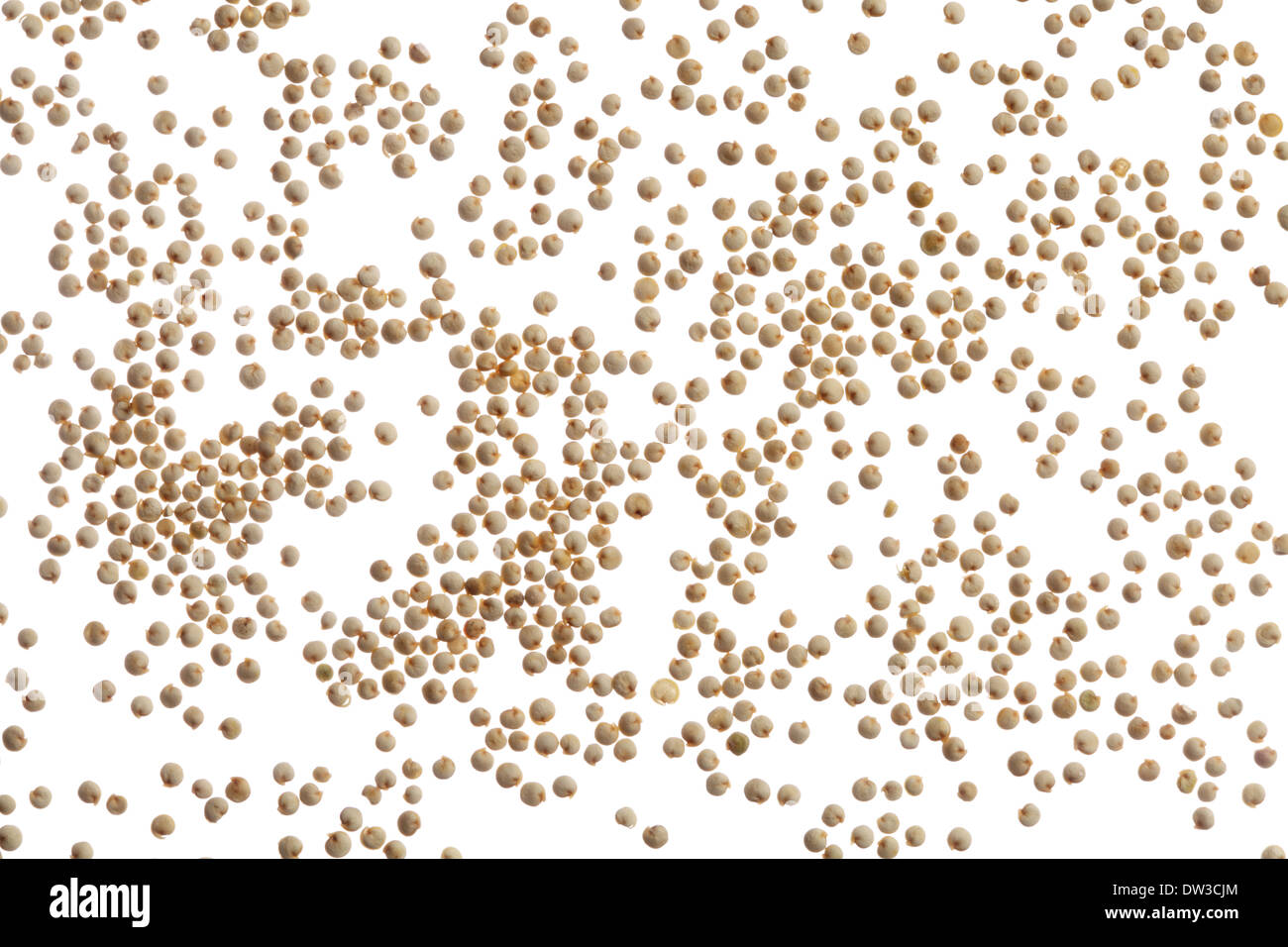 Uncooked quinoa background Stock Photo