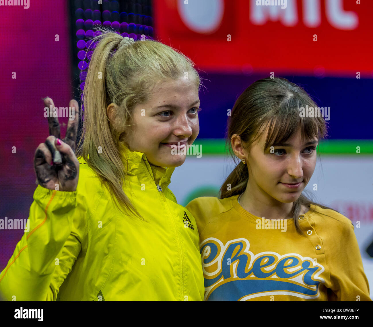 Anna Shelekh is a Ukrainian pole vaulter. At the Pole Vault Stars