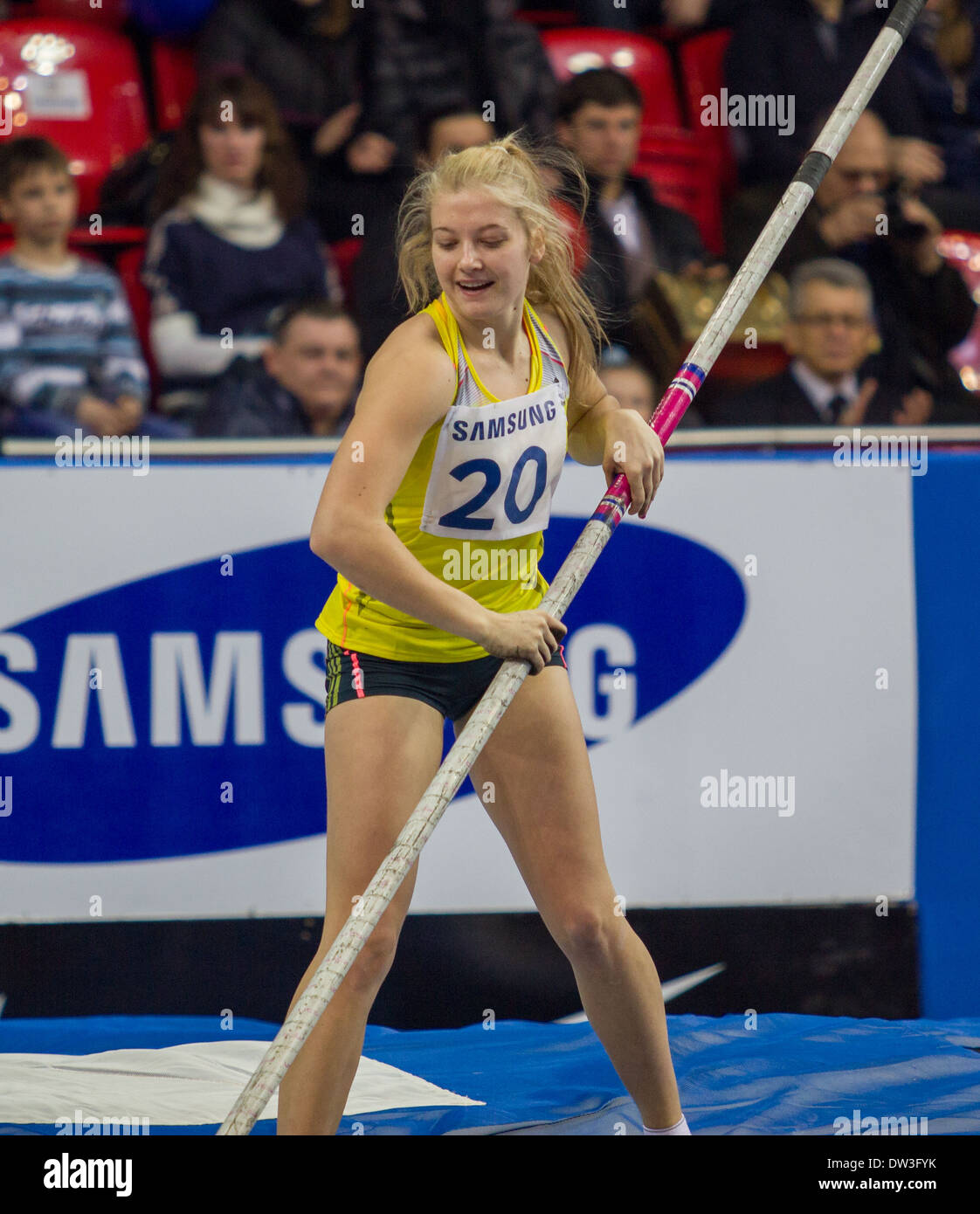 Anna Shelekh is a Ukrainian pole vaulter. At the Pole Vault Stars