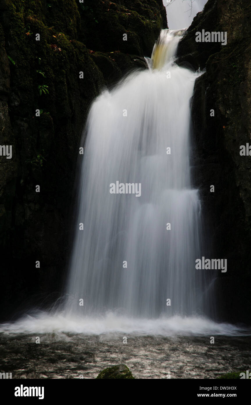 Catrigg Force waterfall on Stainforth Beck in the Yorkshire Dales