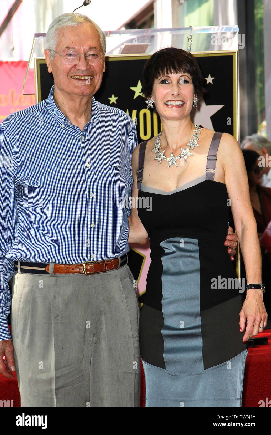 Roger Corman, Gale Anne Hurd Gale Anne Hurd honored on the Hollywood Walk Of Fame Hollywood, California - 03.10.12 Featuring: Roger Corman, Gale Anne Hurd Where: California, United States When: 03 Oct 2012 Stock Photo