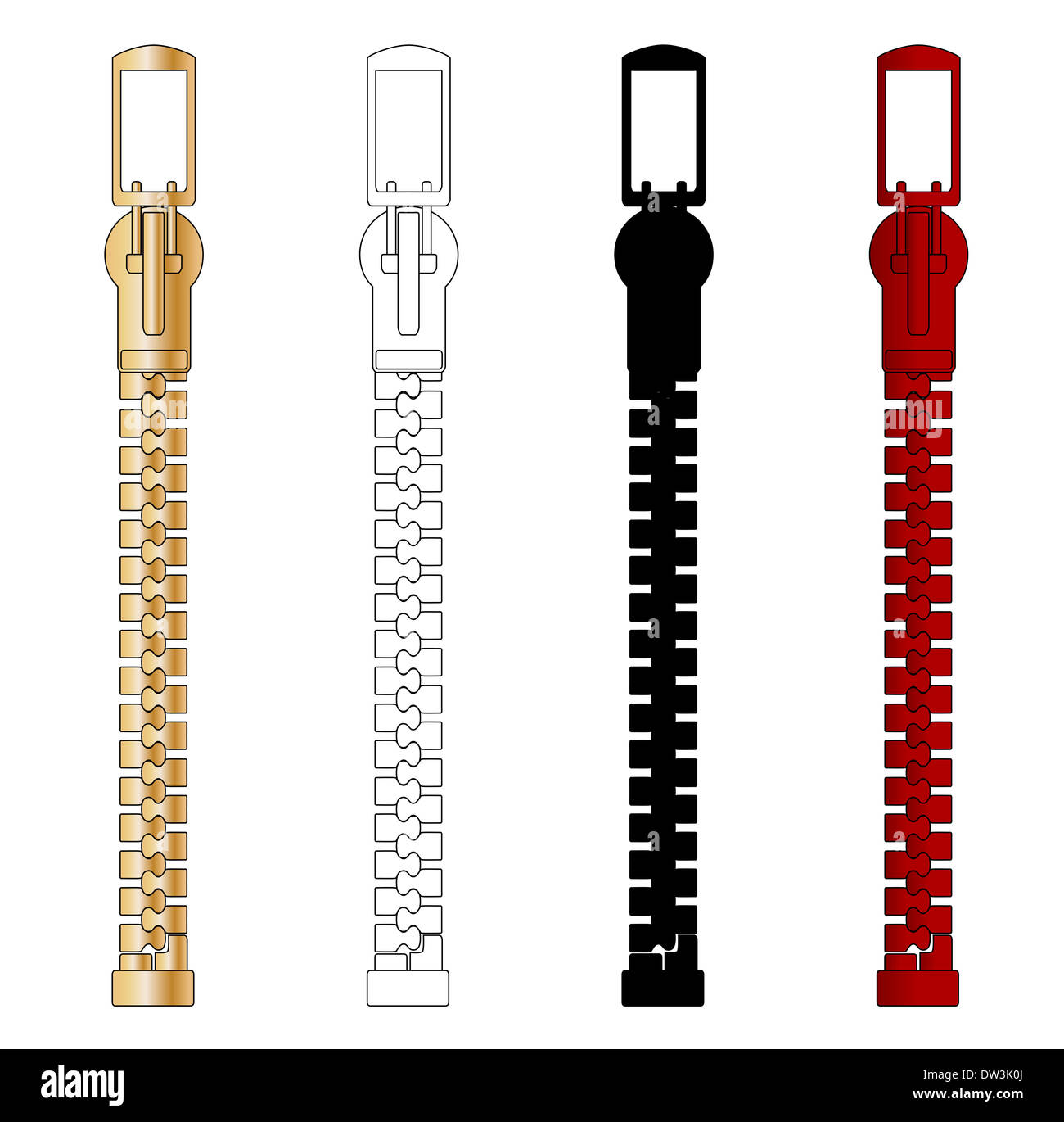 Zip fasteners hires stock photography and images Alamy