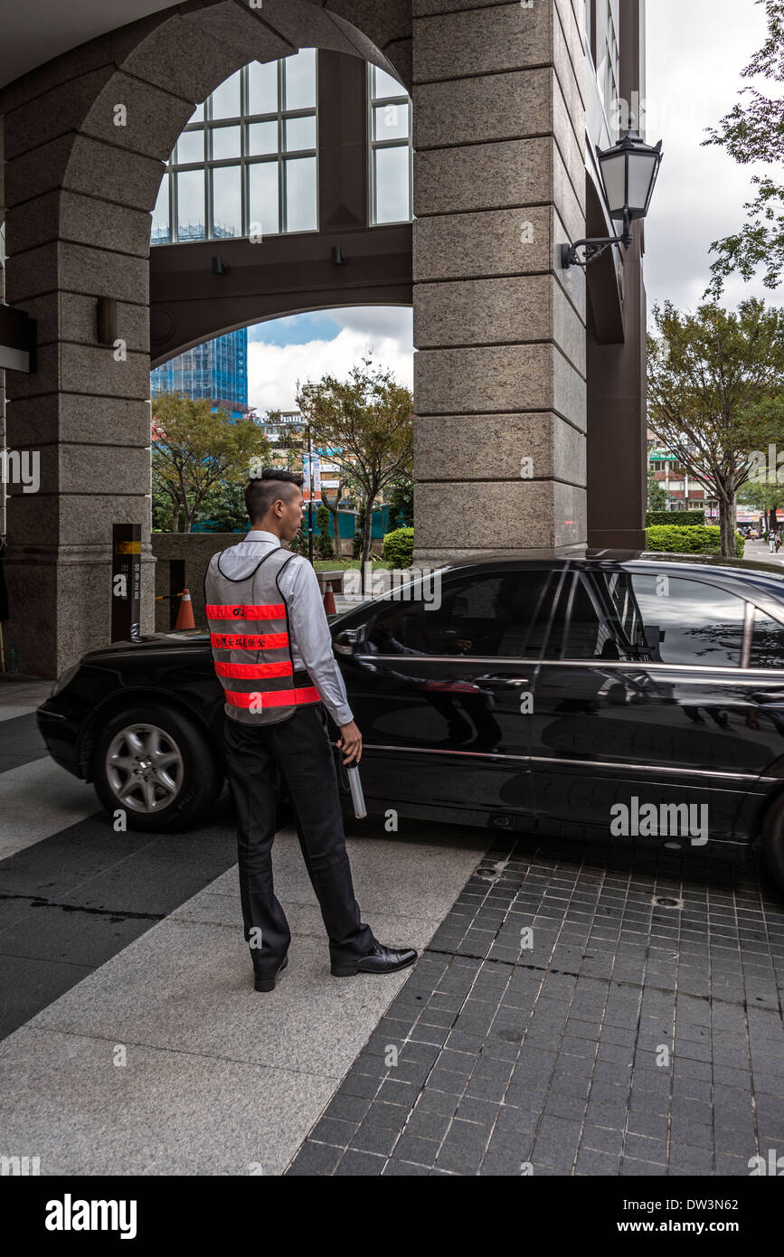 W Hotel Parking Control Taipei Taiwan Stock Photo 67079994 Alamy