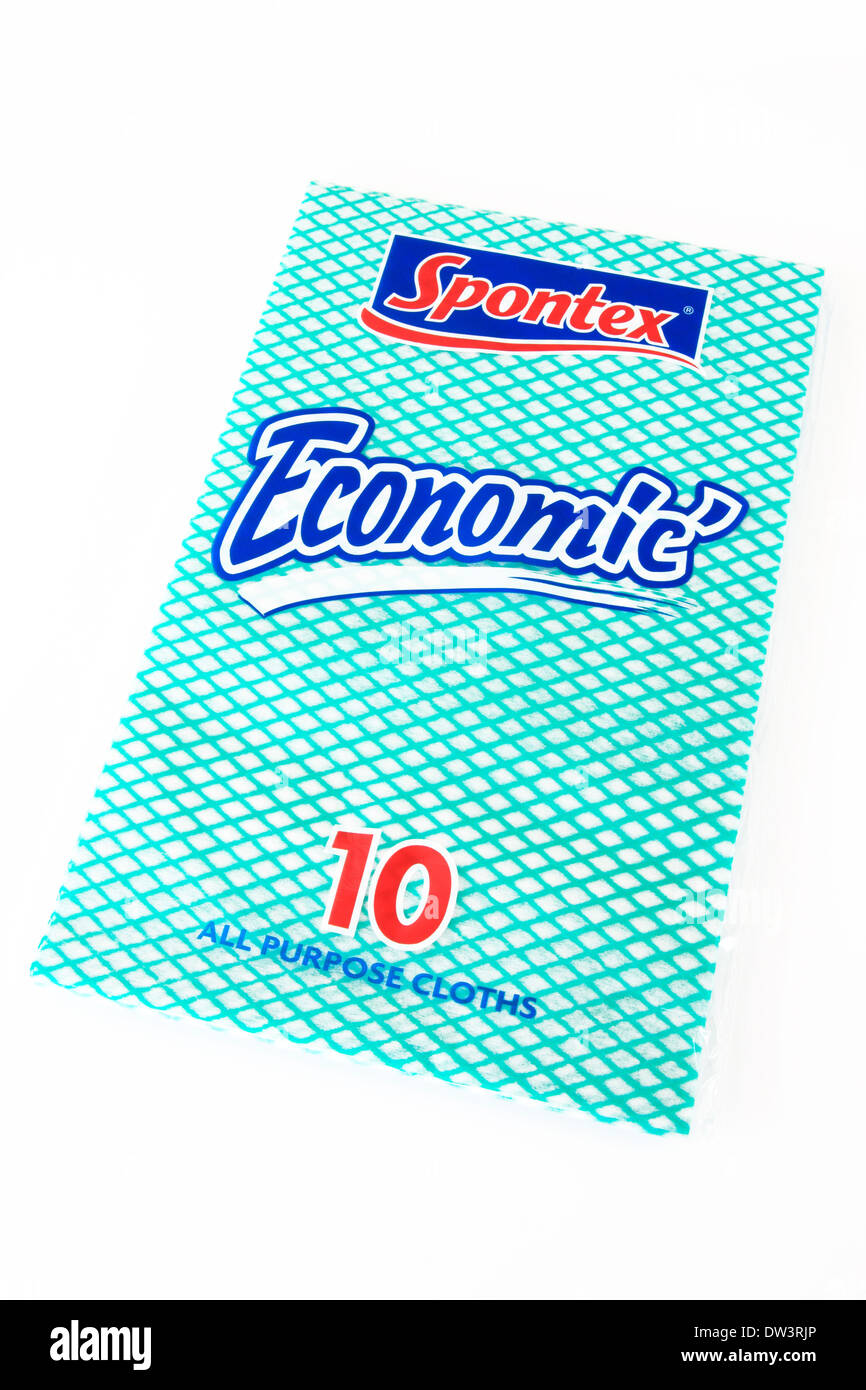 Spontex Specialist Microfibre Cloths (Pack of 10) by Spontex