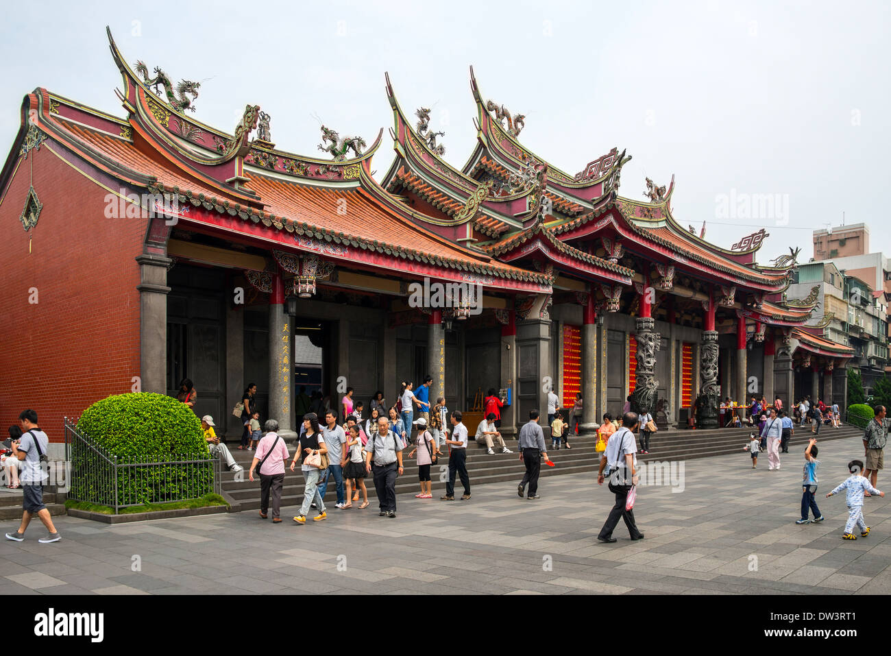 Xingtian Temple, Taipei, Taiwan Stock Photo