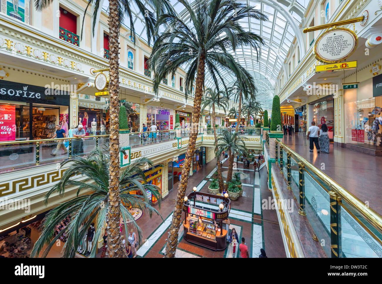 The Trafford Centre shopping complex, Dumplington, Greater Manchester, England, UK Stock Photo