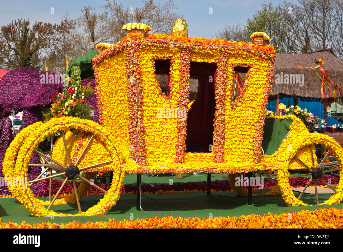 Spalding Springfields Flower Festival and Parade of Floats Lincolnshire