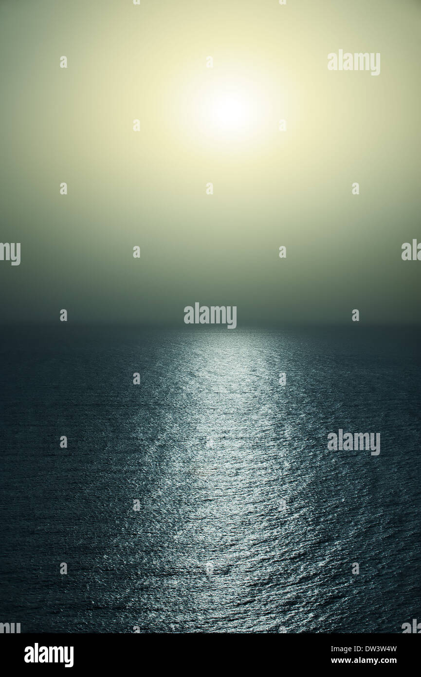 Mystical sea Stock Photo