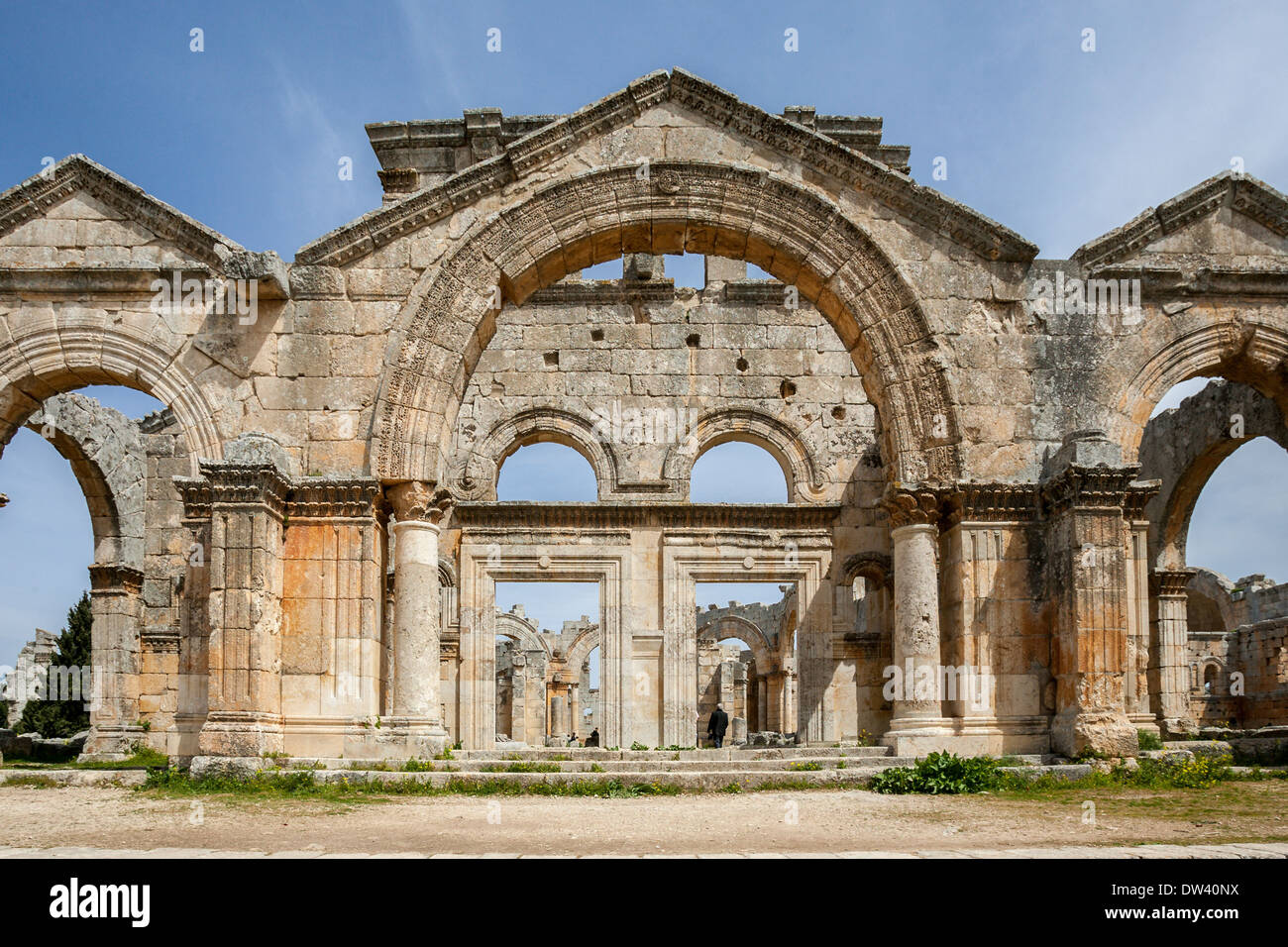 The Byzantine Church of Saint Simeon Stylites is a historical ruin