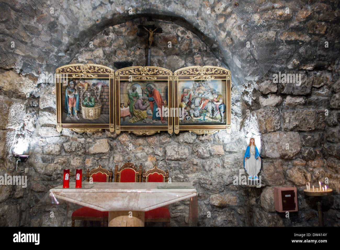 The House and Chapel of Saint Ananias in the old Christian quarter of