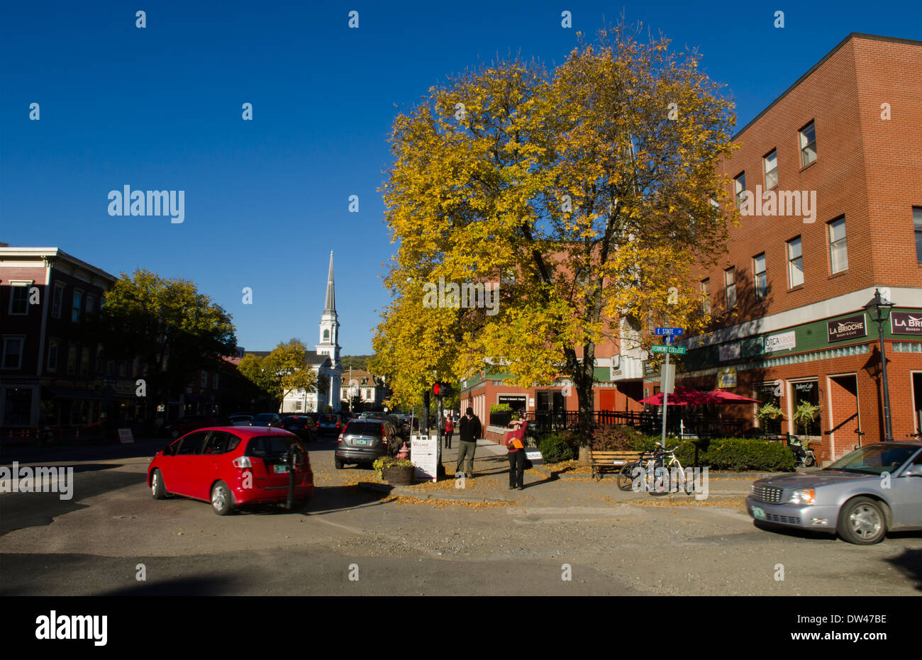 Montpelier Vermont Capital city smallest in the USA downtown Main