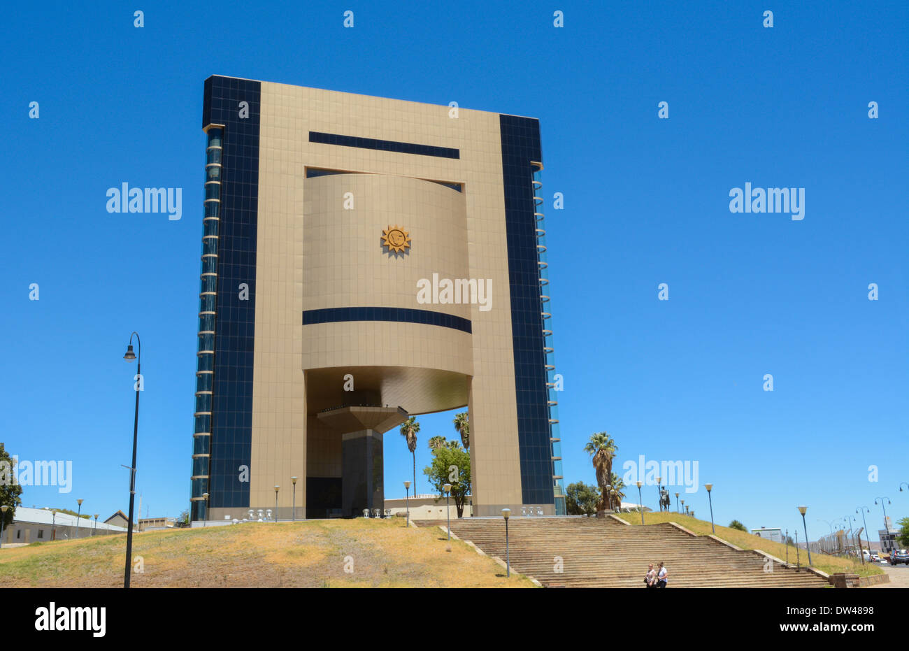 Windhoek Namibia Africa brand new modern Namibia Museum architecture Stock Photo Alamy