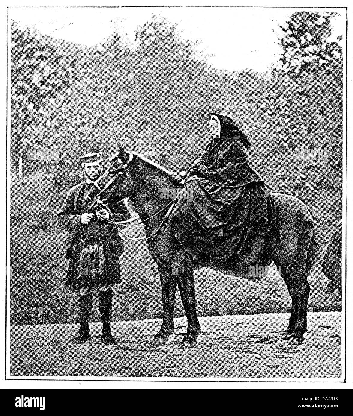 Queen victoria 1863 balmoral hires stock photography and images Alamy