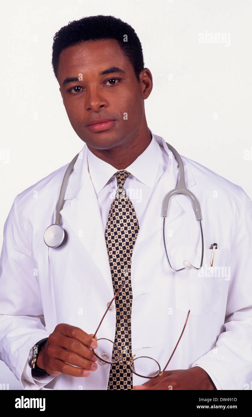African american black doctor in uniform portrait for medicine Stock Photo Alamy