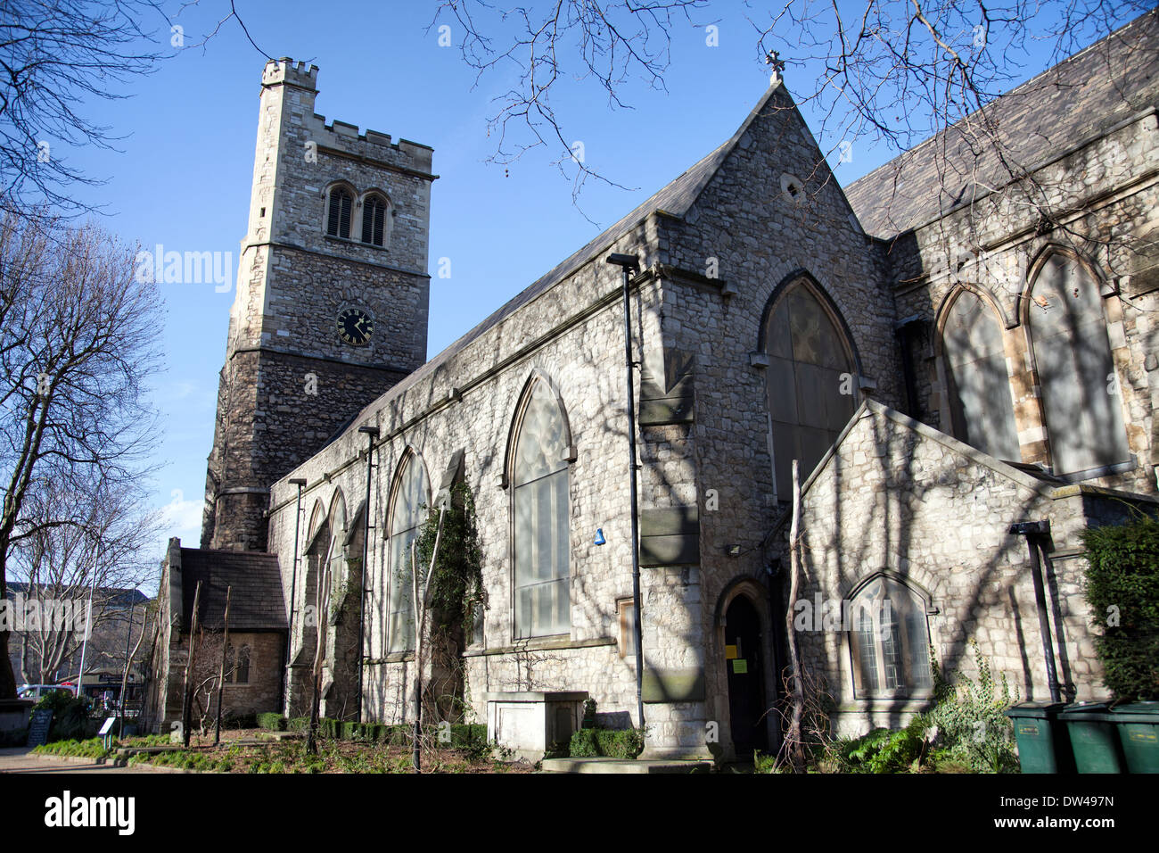 St-Mary-at-Lambeth Church in London UK Stock Photo