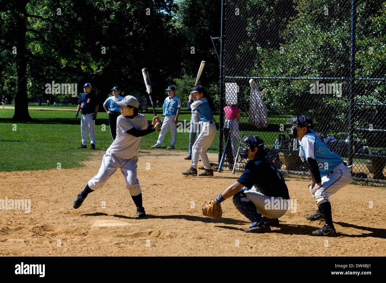 New york baseball central park hires stock photography and images Alamy