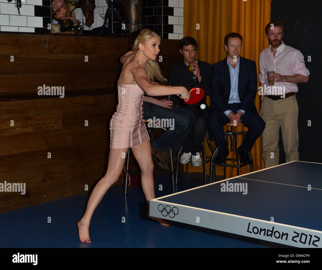 Romanian professional table tennis player, Danielle Dodean plays