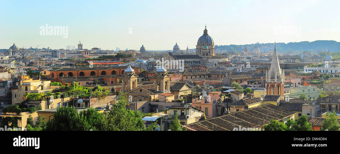 View Of Rome Rome skyline hi-res stock photography and images - Alamy