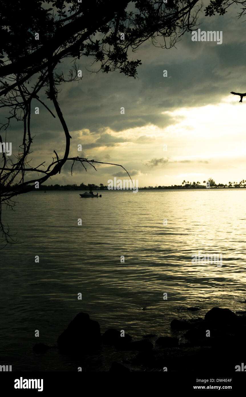 Sunset in San Juan,Puerto Rico Stock Photo - Alamy