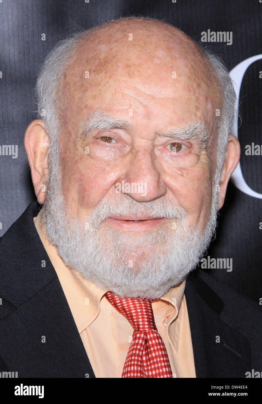 Edward Asner Broadway opening night of 'Grace' held at the Cort Theatre ...