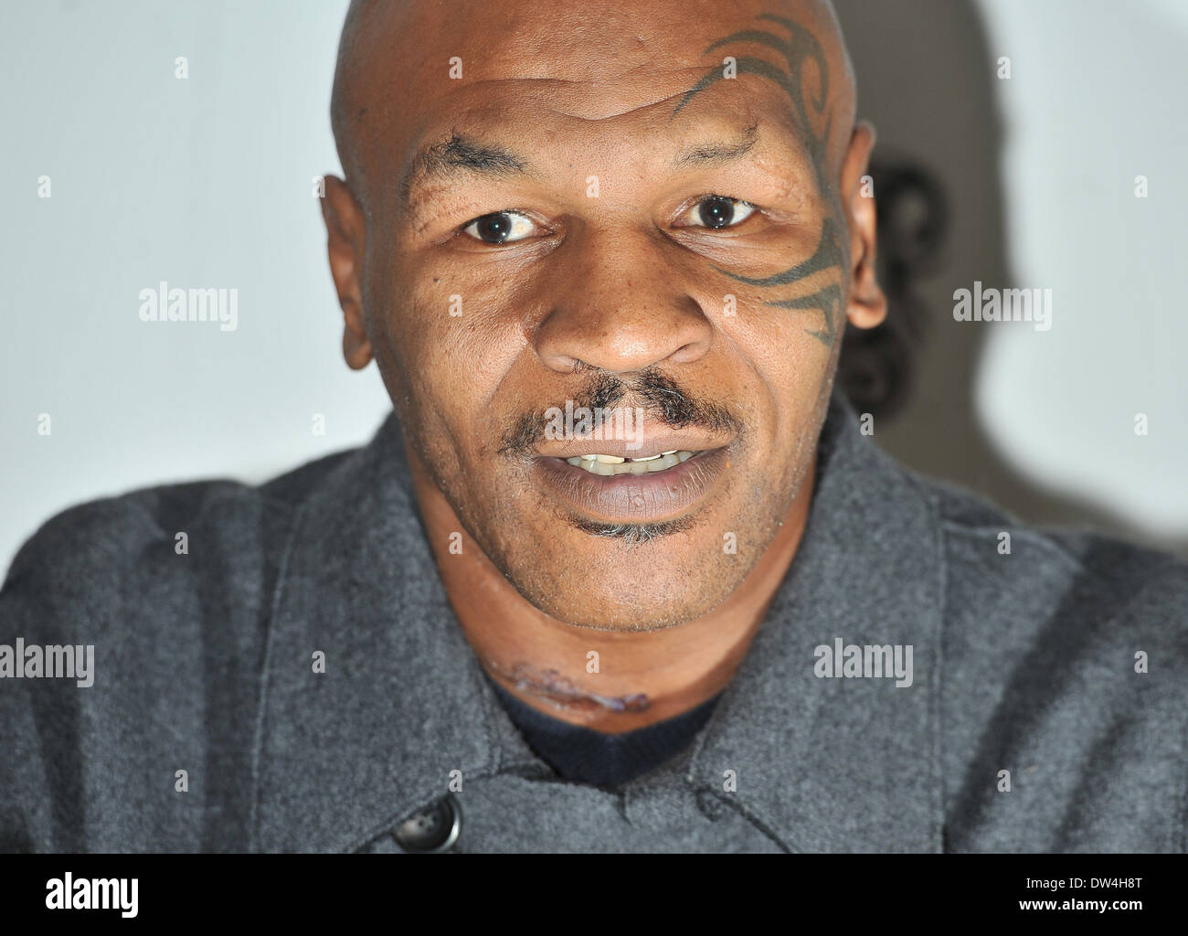 Mike Tyson hosts a Q&A session at Lillywhites Piccadilly to coincide