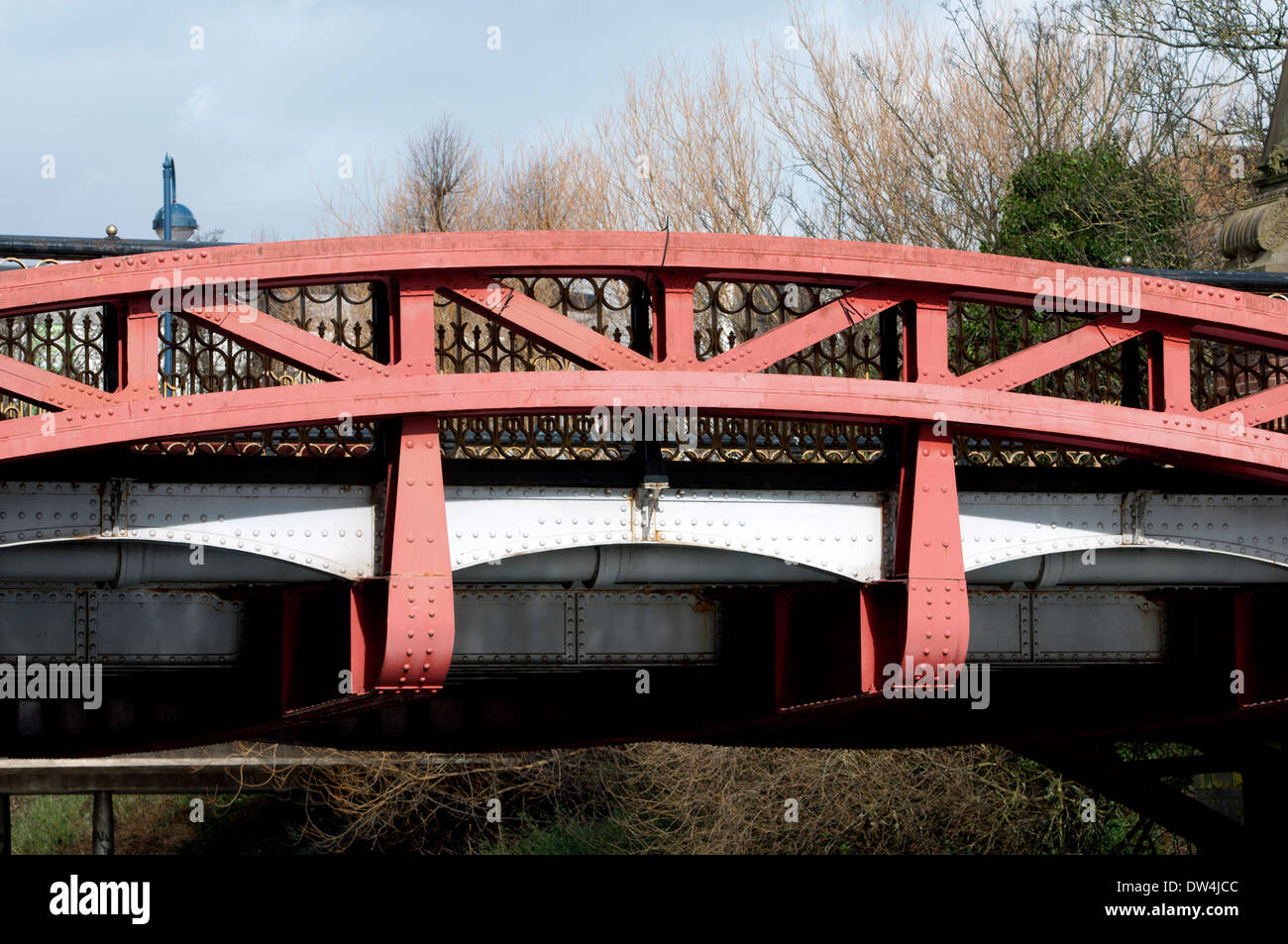 Upperton Road Bridge, Leicester, Leicestershire, England, UK Stock