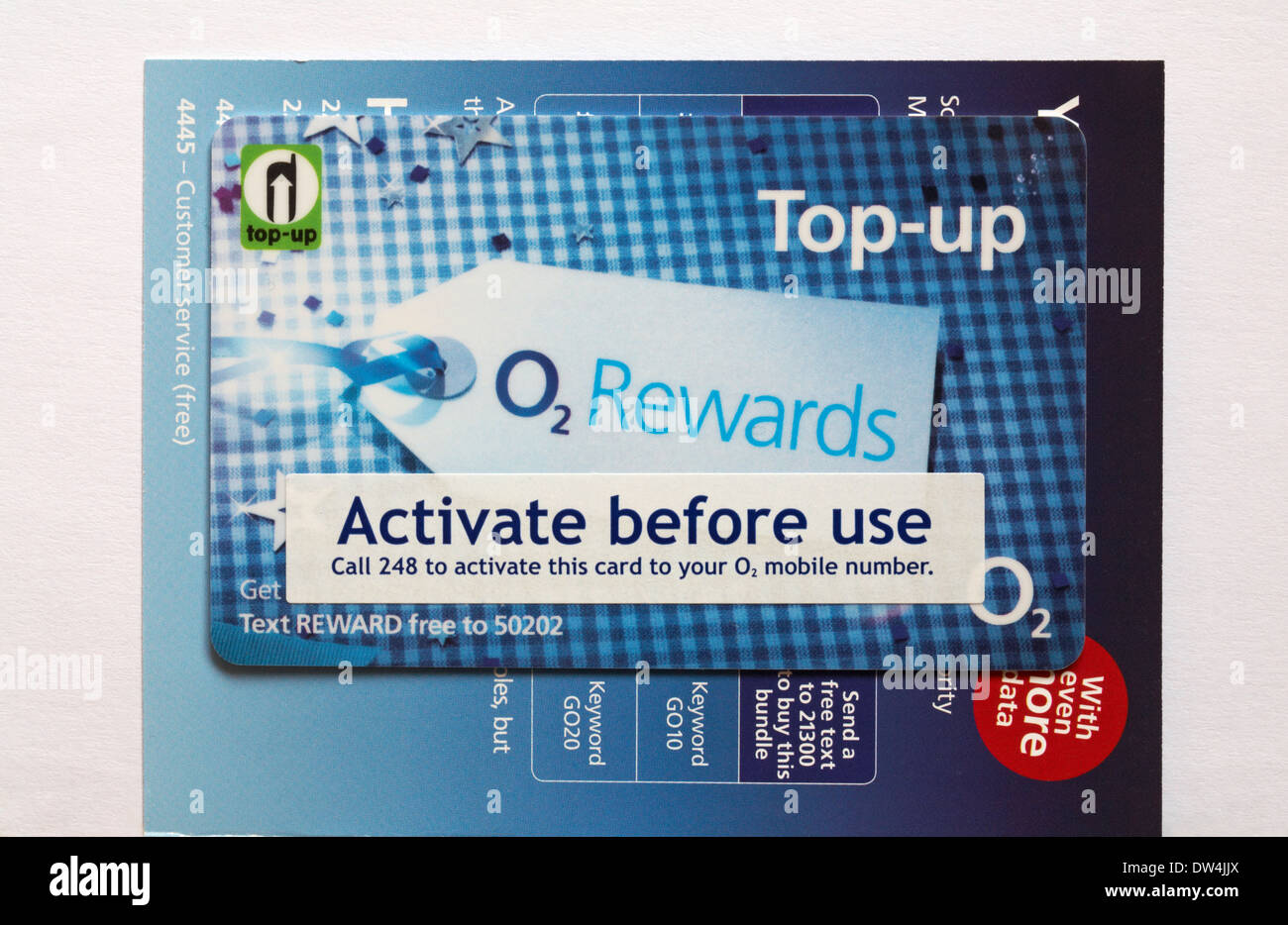 O2 rewards stock photography and - Alamy