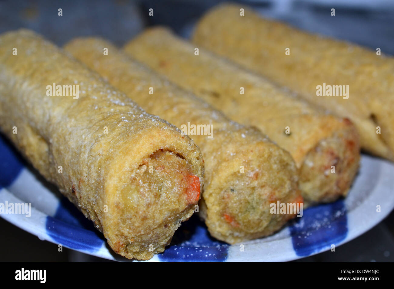 Four Chiko rolls. The Chiko Roll is an Australian savoury snack Stock Photo  - Alamy