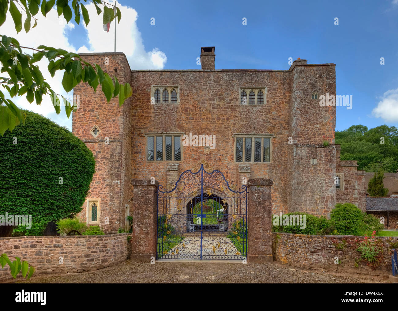 Bickleigh Castle Devon England Stock Photo