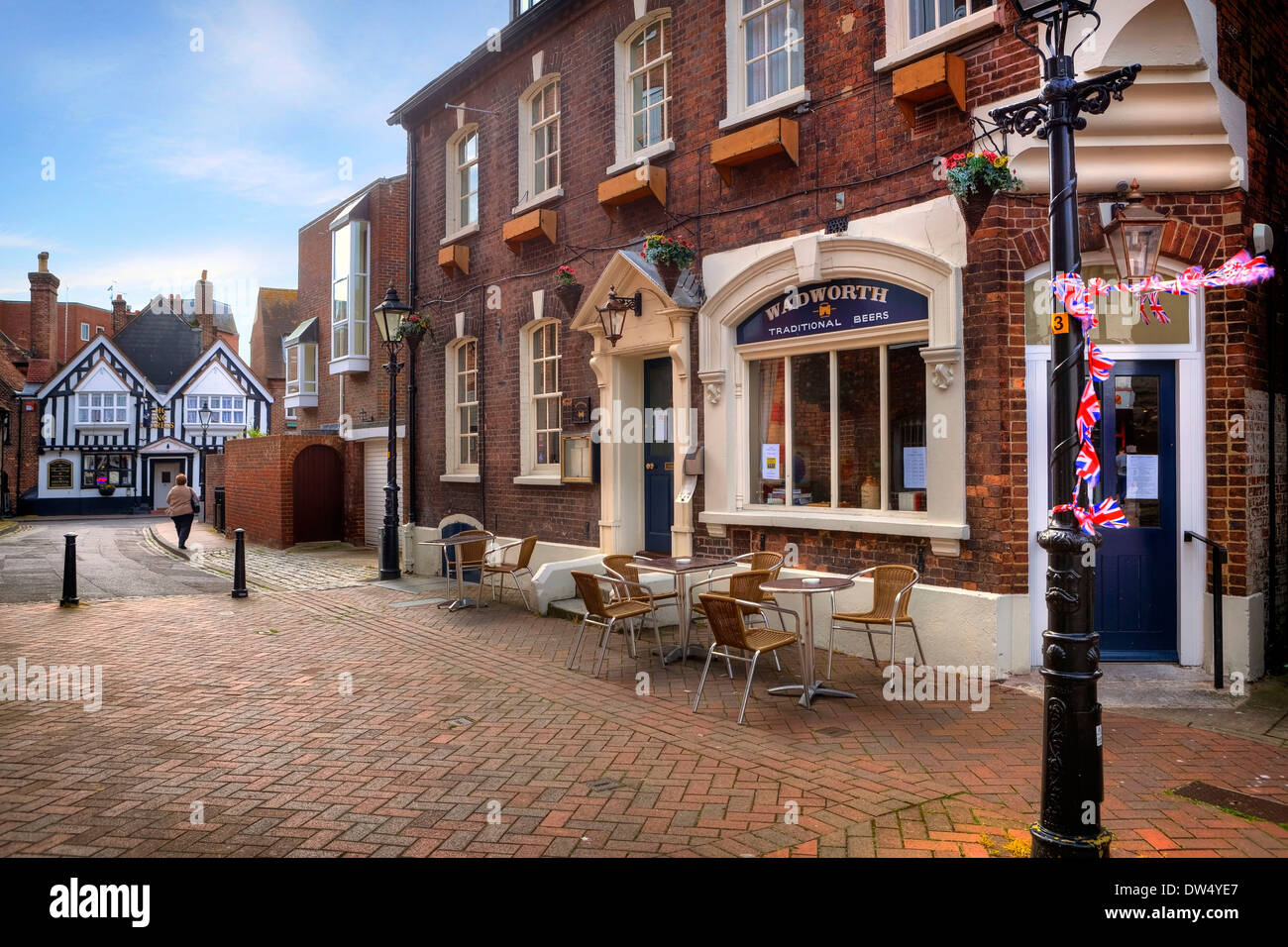 historic centre Poole Dorset Stock Photo