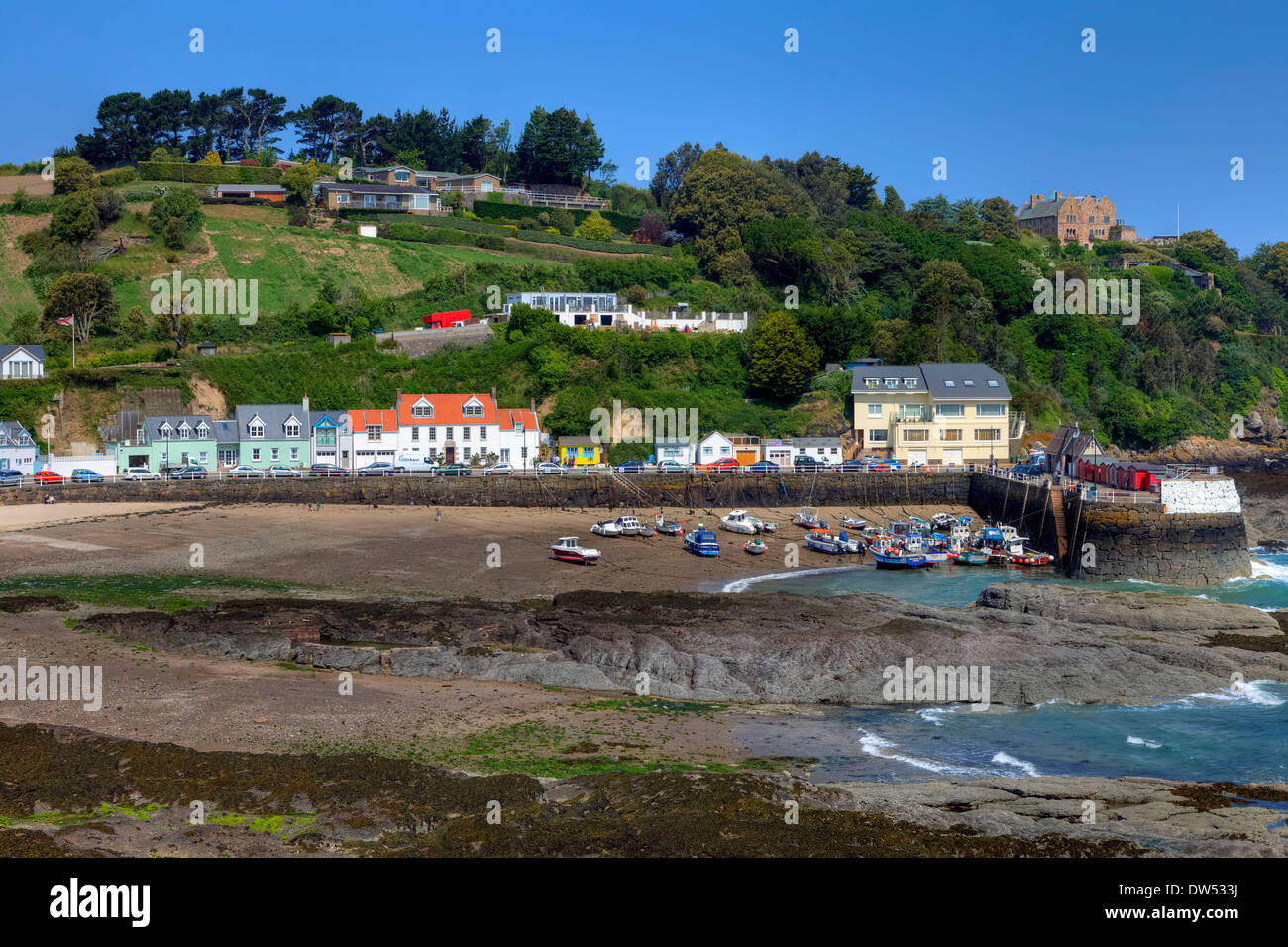 Rozel jersey channel island hi-res stock photography and images - Alamy