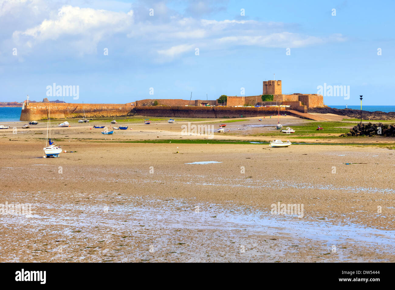 St Aubins Fort Jersey High Resolution Stock Photography and Images - Alamy
